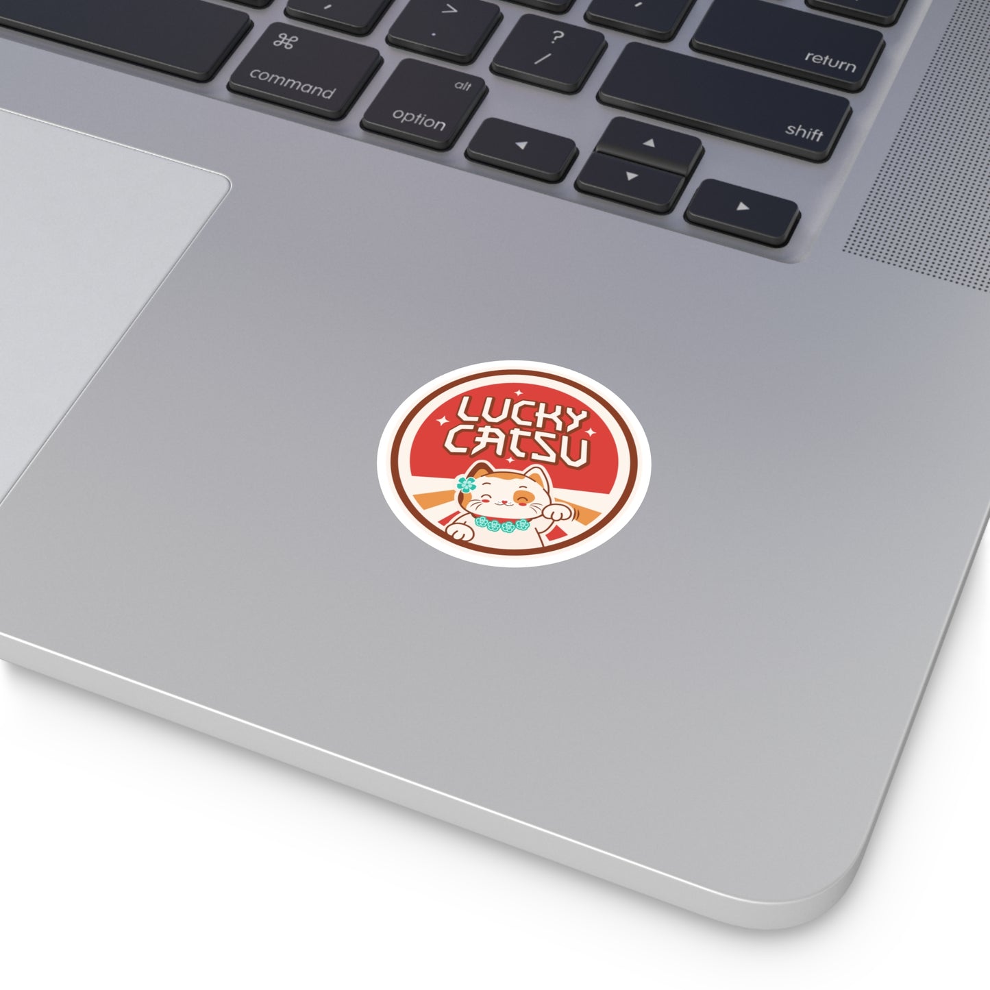 Lucky Catsu Vinyl Sticker